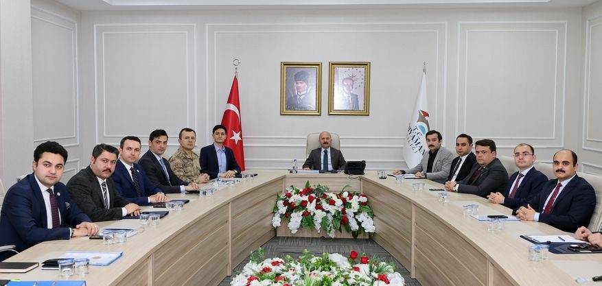 Adıyaman'da 'Seçim Güvenliği' toplantısı gerçekleştirildi