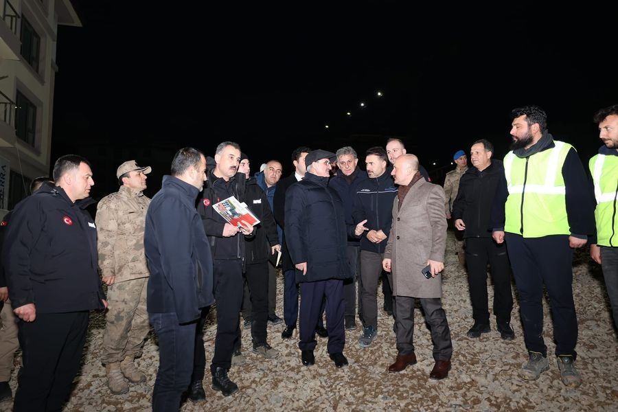 İçişleri Bakan Yardımcısı Karaloğlu, Adıyaman'da incelemede bulundu