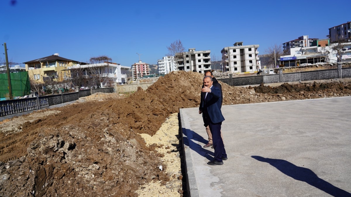 Başkan Kılınç Engelsiz Yaşam Merkezi inşaatını yerinde inceledi  - Videolu Haber