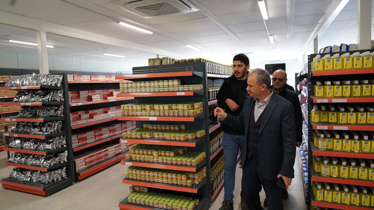 Başkan Kılınç Destek Markette incelemelerde bulundu  - Videolu Haber