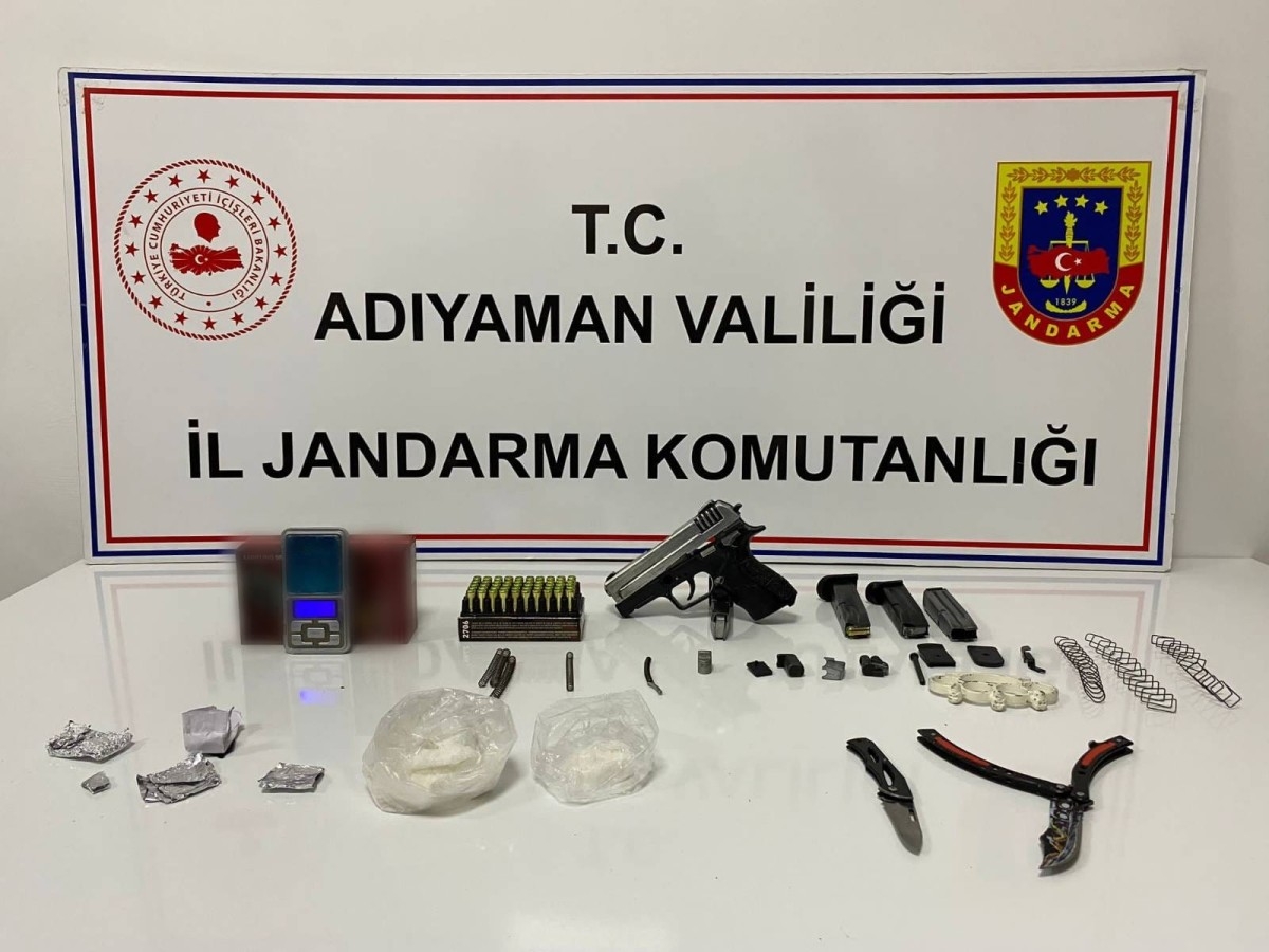 Jandarmadan uyuşturucuya 1 gözaltı