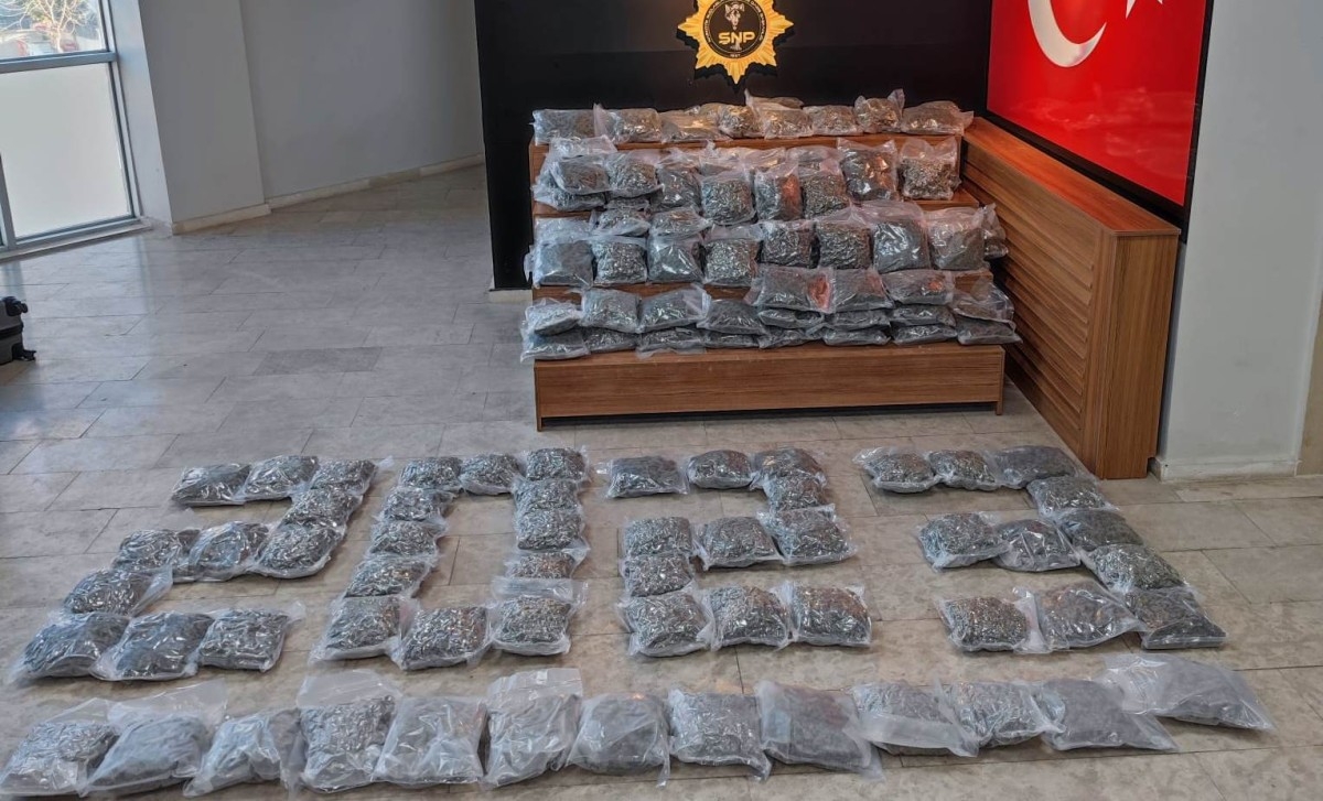 Şanlıurfa'da 91 kilogram uyuşturucu ele geçirildi