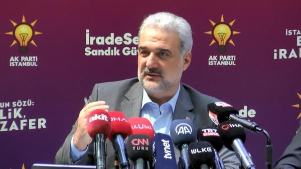  AK Parti İstanbul İl Başkanı Kabaktepe: Sandığın güvende tutulması manipüle edilmemesi lazım